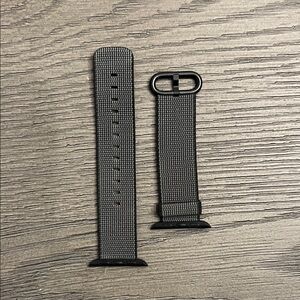 Black and Gray Watch Band